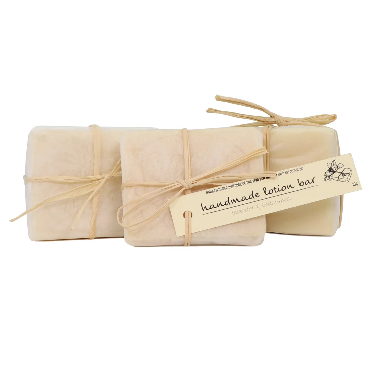 Lotion bars for at-home care